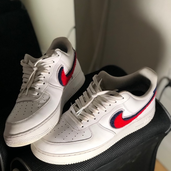 Nike air Force 1 chenille swoosh - Picture 2 of 5